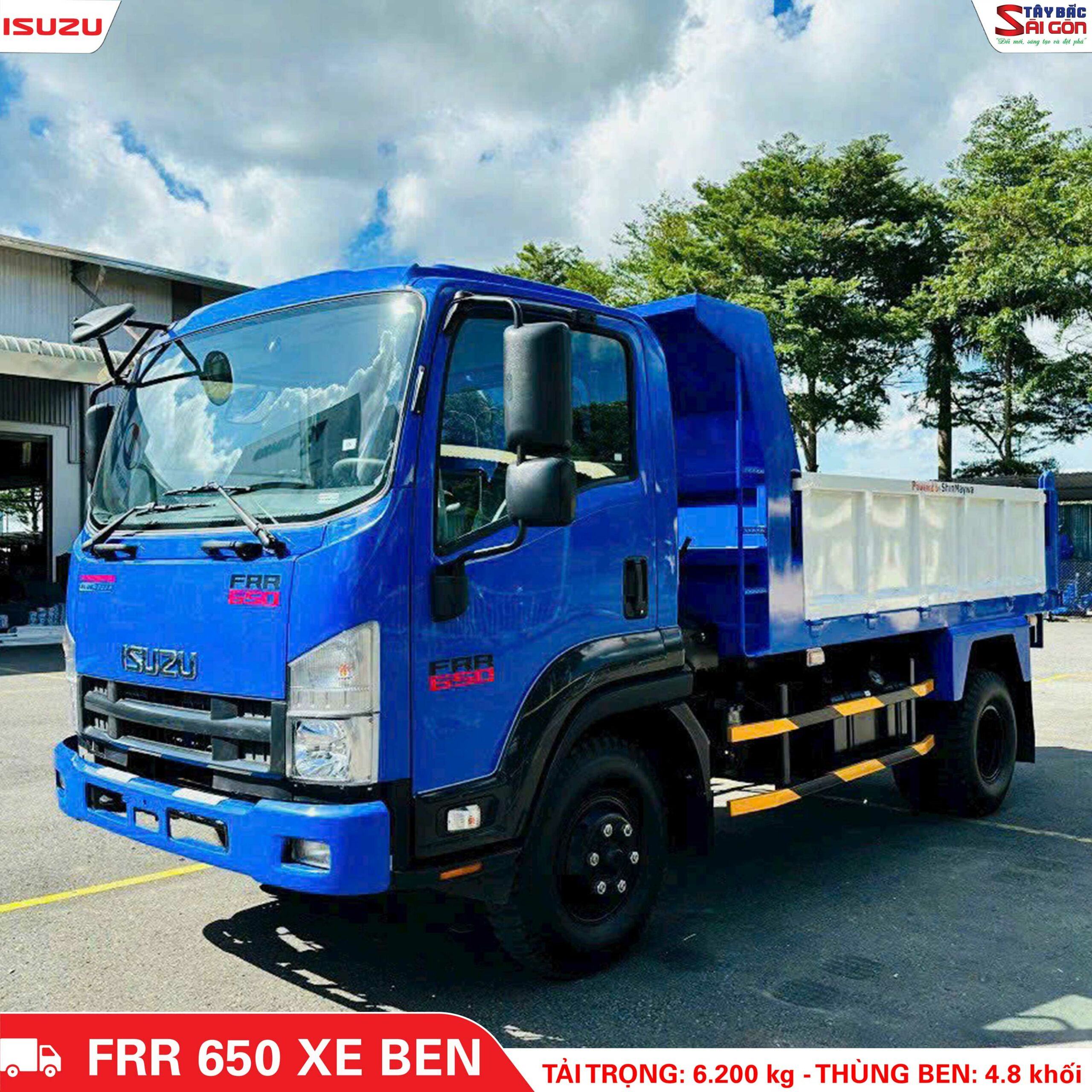 Xe Tải Isuzu FVR900 7.1 Tấn Thùng Kín