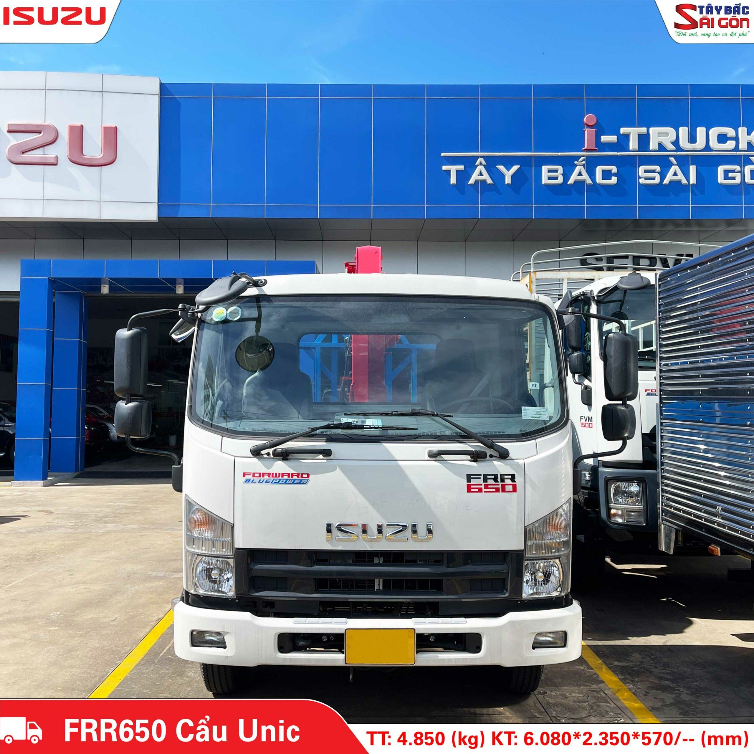Xe Tải Isuzu FVM1500 15 Tấn Thùng Đông Lạnh