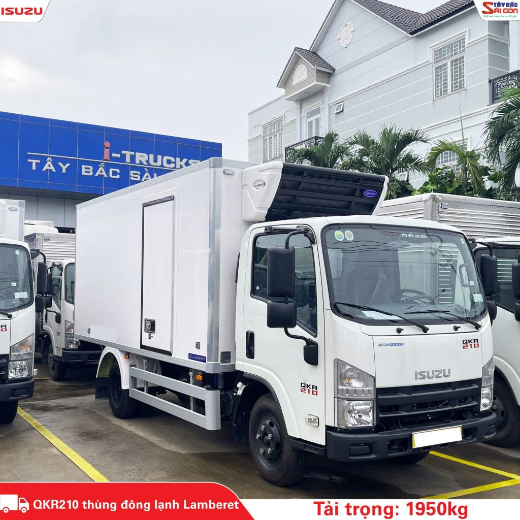 Xe Tải Isuzu QKR210 1.9 Tấn Thùng Lạnh Lamberet