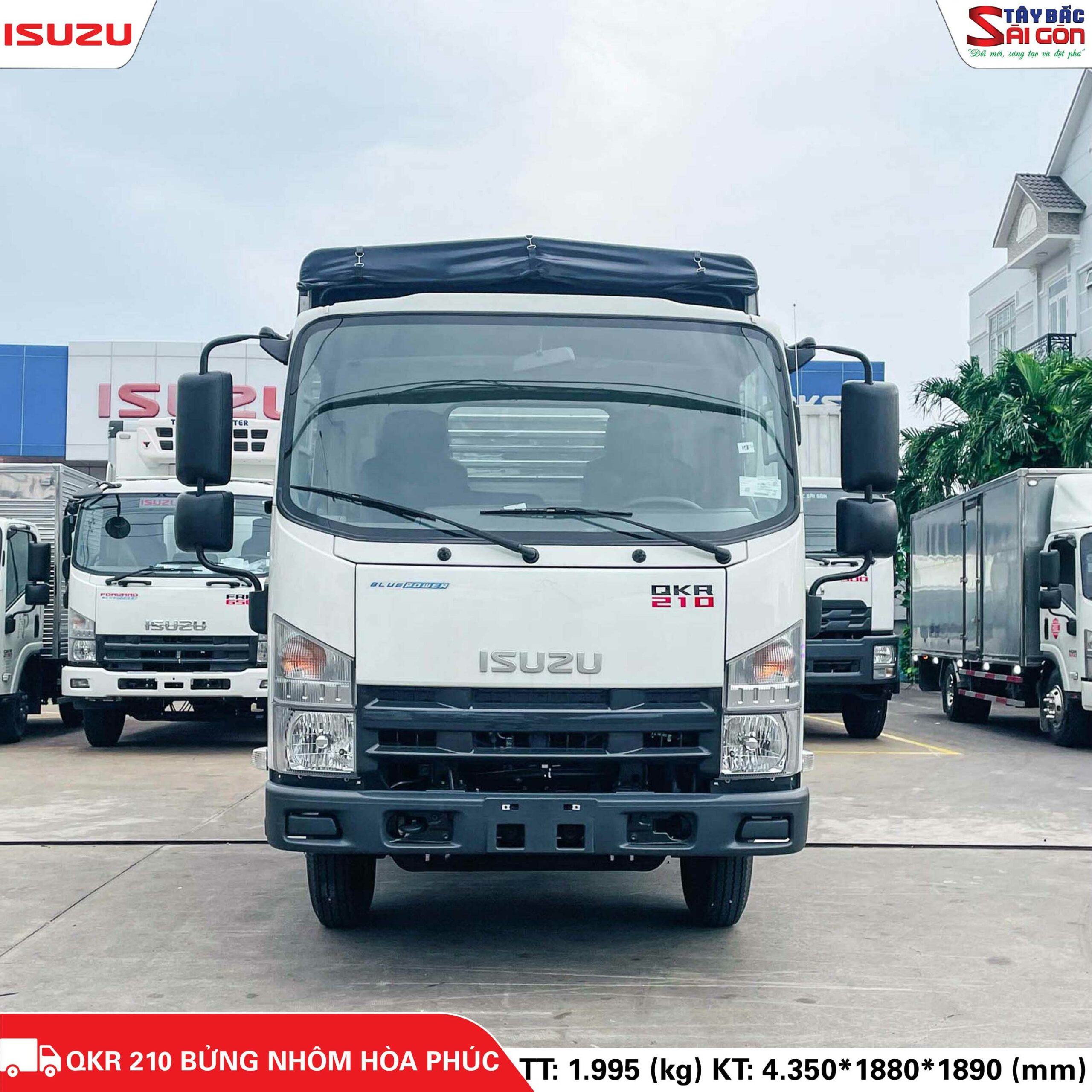 xe tải isuzu thùng kín