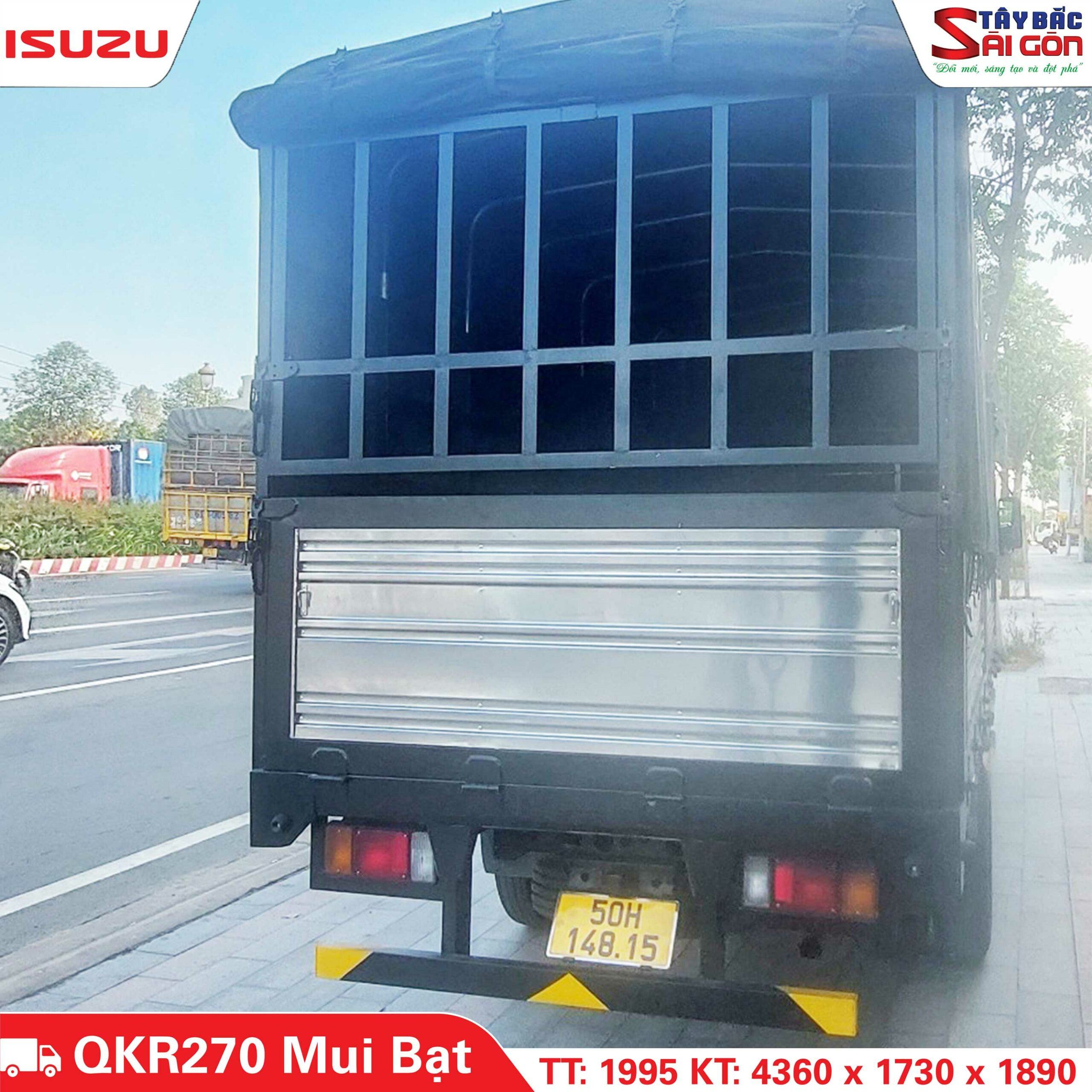 xe tải isuzu thùng lững