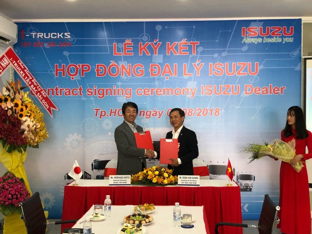 Lễ kí hợp tác Isuzu và TBSG