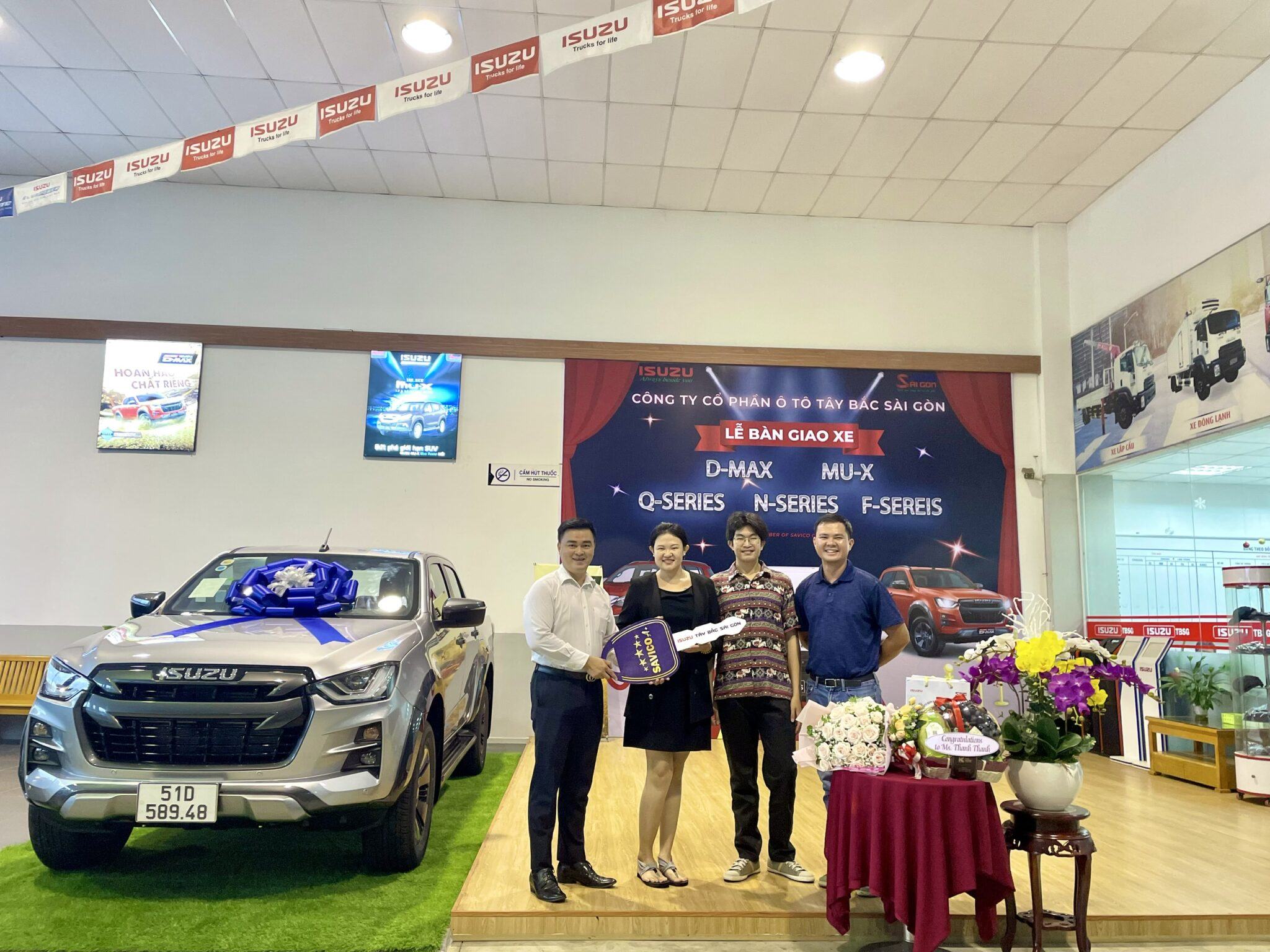 LỄ BÀN GIAO XE ISUZU ALL NEW D-MAX 2021