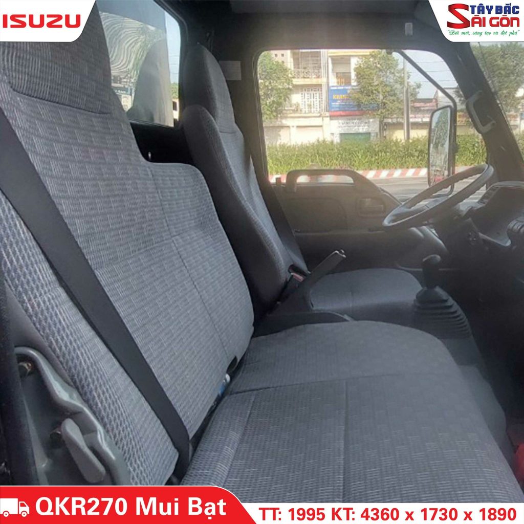 Xe Tải Isuzu QKR210 2.3 Tấn Thùng Composite