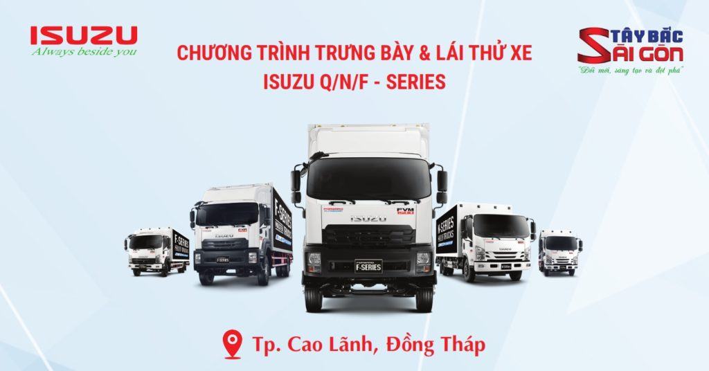 Trưng bày và lái thử tại Đồng Tháp