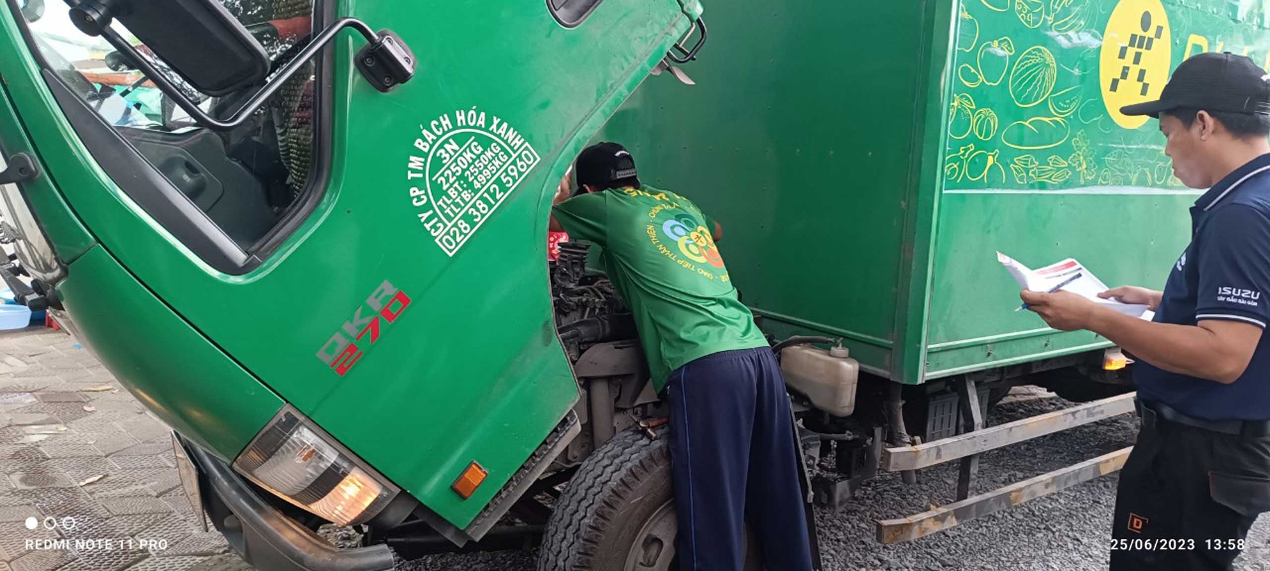 Kiểm tra xe tại sự kiện