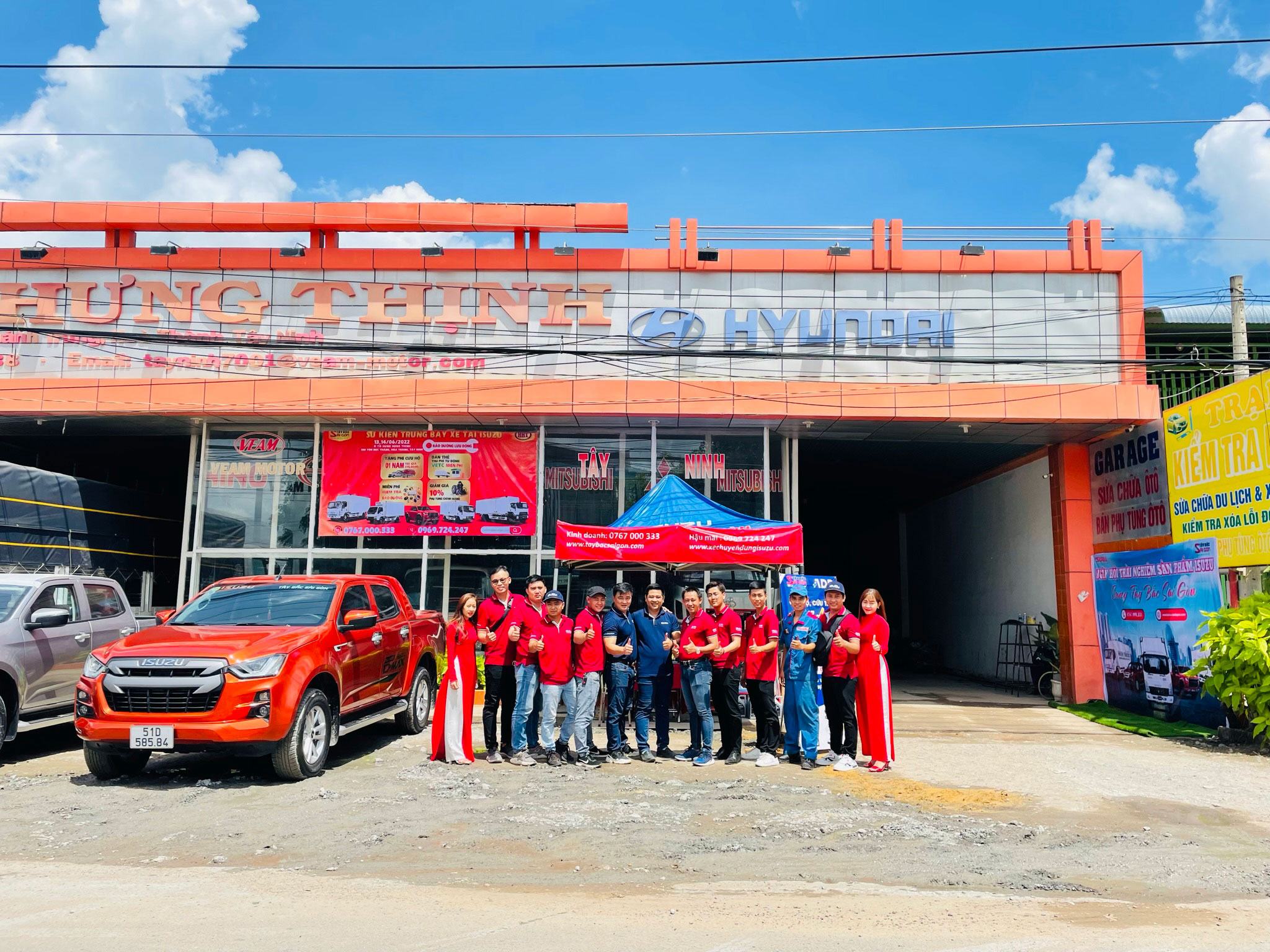 Tổng quan sự kiện "TRƯNG BÀY XE TẢI ISUZU VÀ BẢO DƯỠNG LƯU ĐỘNG"