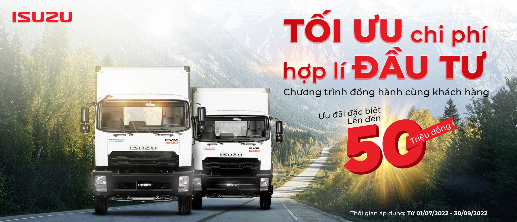 Chương trình hỗ trợ Isuzu F-Series
