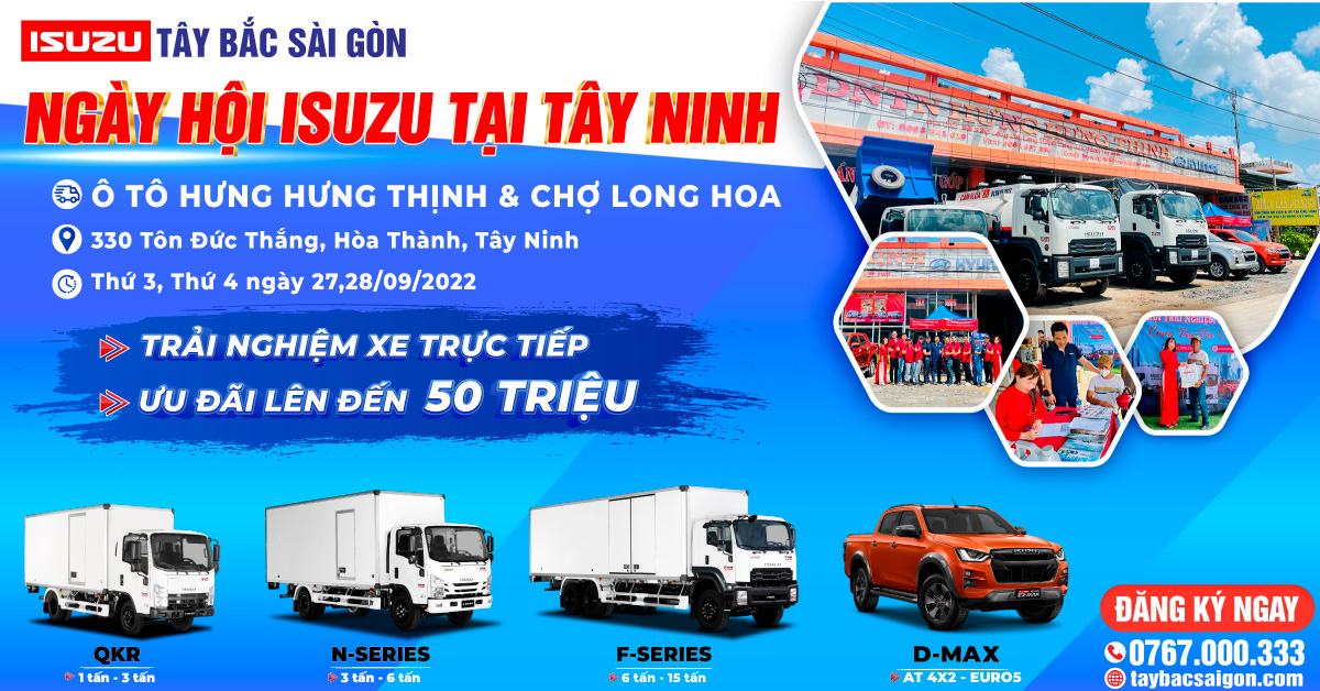 Ngày hội Isuzu tại Tây Ninh - Tháng 09-2022