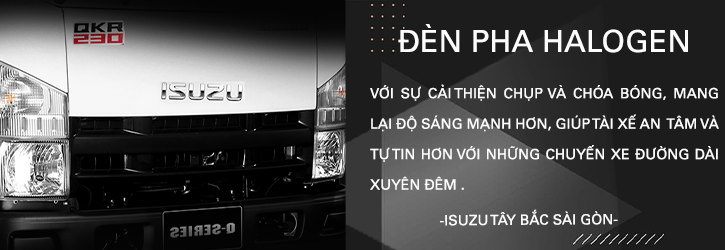 Đèn pha xe tải thùng lạnh “QKR COOL EXPRESS”