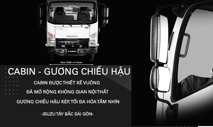 Cabin xe tải thùng lạnh “QKR COOL EXPRESS”