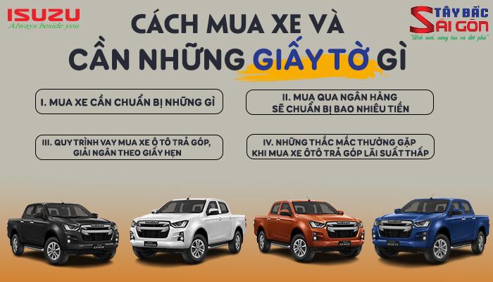 cách mua xe và cần những giấy tờ gì
