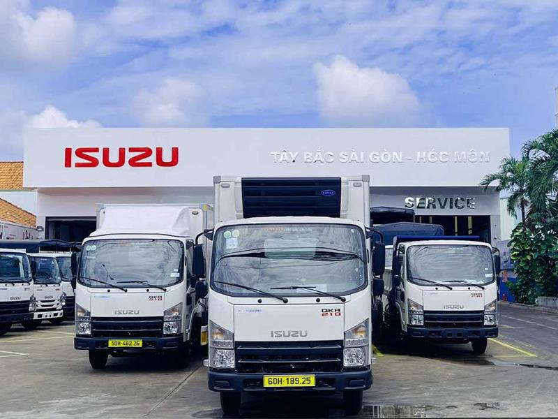 Công ty Cổ Phần Ô tô Tây Bắc Sài Gòn hiện cung cấp các dòng xe tải ISUZU