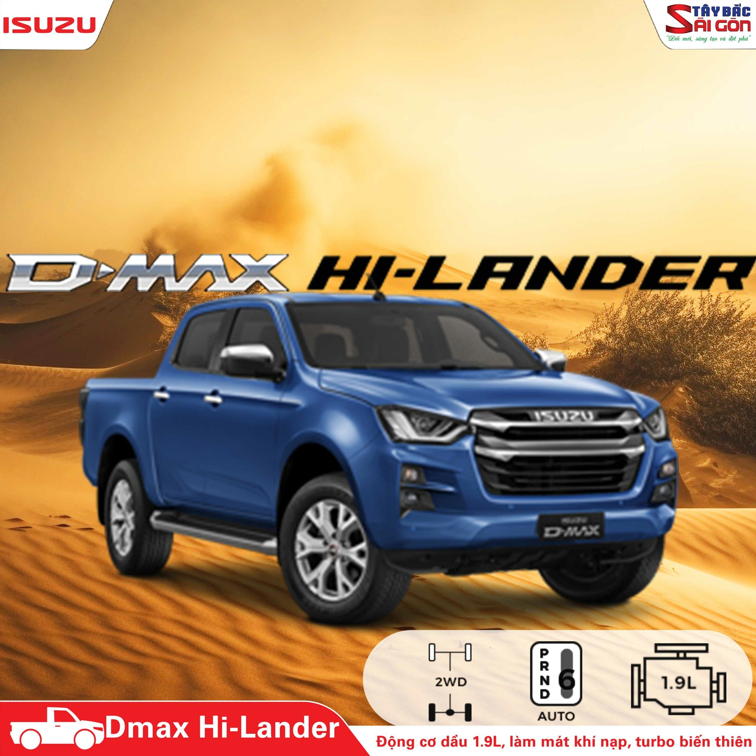 Isuzu D-Max Hi-Lander 1.9L 4×2 AT