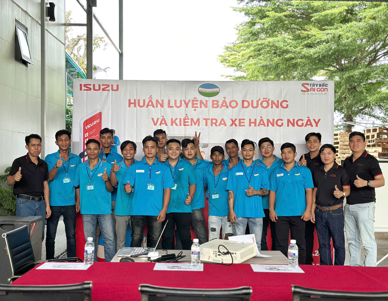Tri ân Cty Vận tải Quang Tường cùng ISUZU Tây Bắc Sài Gòn
