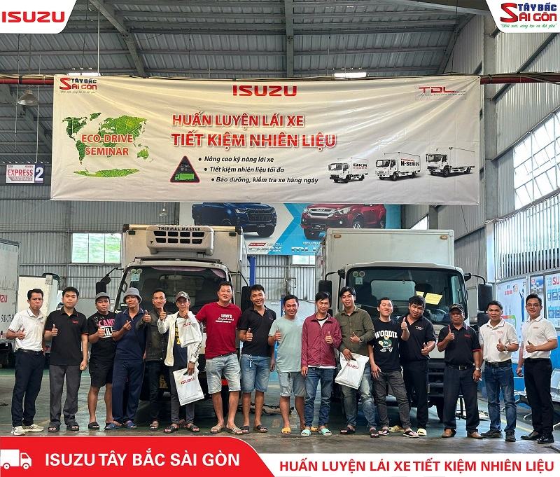 Các tài xế TDL đến với buổi huấn luyện
