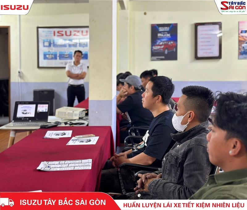 Các tài xế TDL tham gia buổi đào tạo