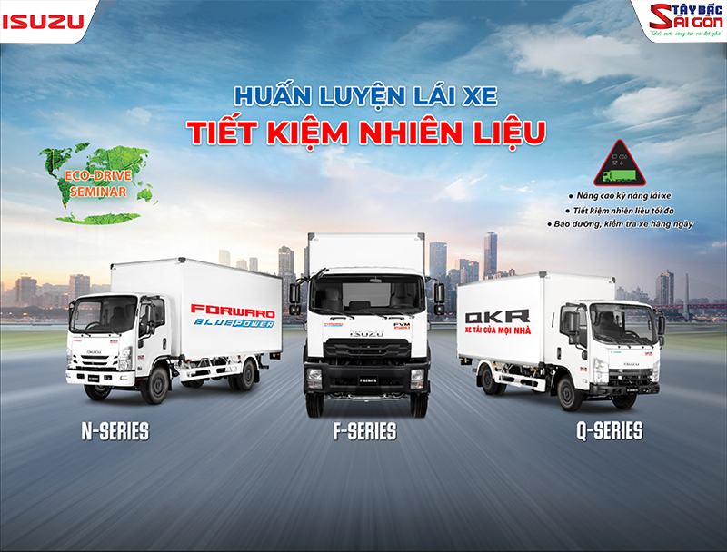 Sự kiện huấn luyện lái xe tiết kiệm nhiên liệu
