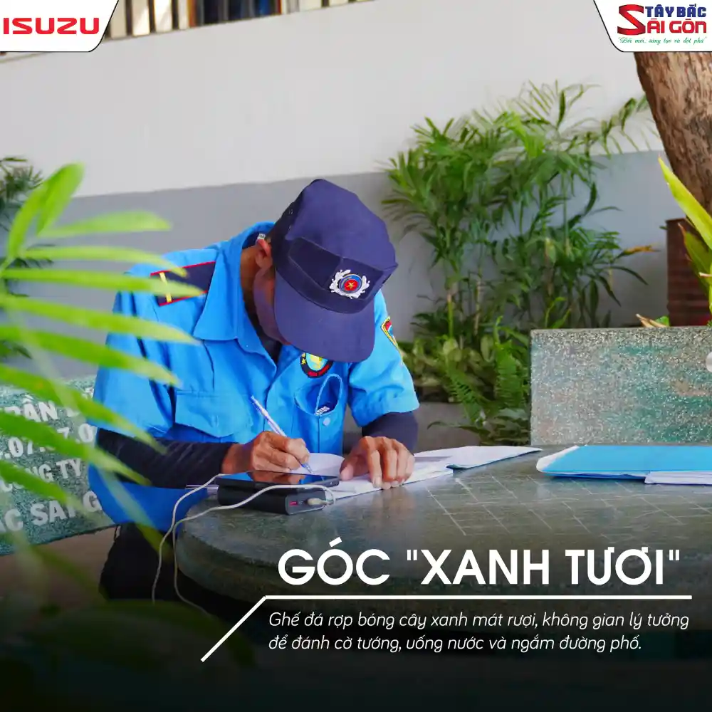 Góc "Xanh Tươi" tại ISUZU Tây Bắc Sài Gòn - CN Bình Phước