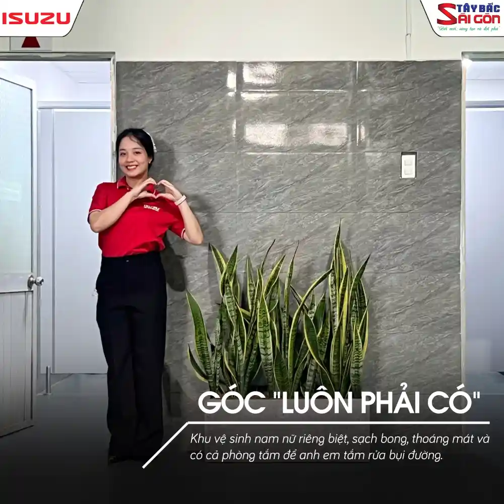 Khu vực nhà vệ sinh