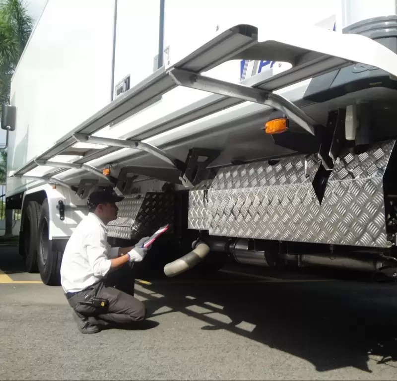 Cần kiểm tra thùng xe tải đông lạnh kỹ càng trước khi vận hành