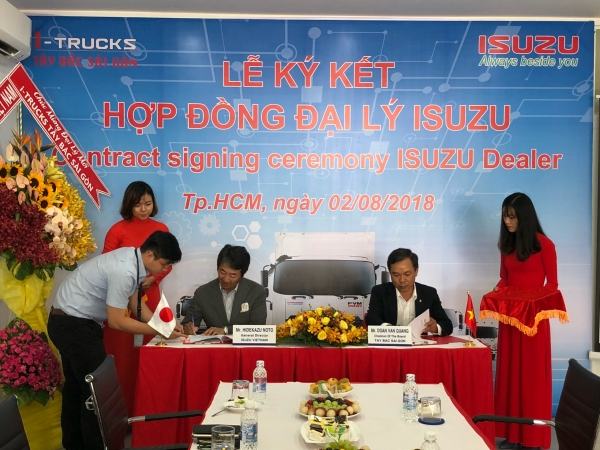 Lễ kí hợp tác Isuzu và TBSG