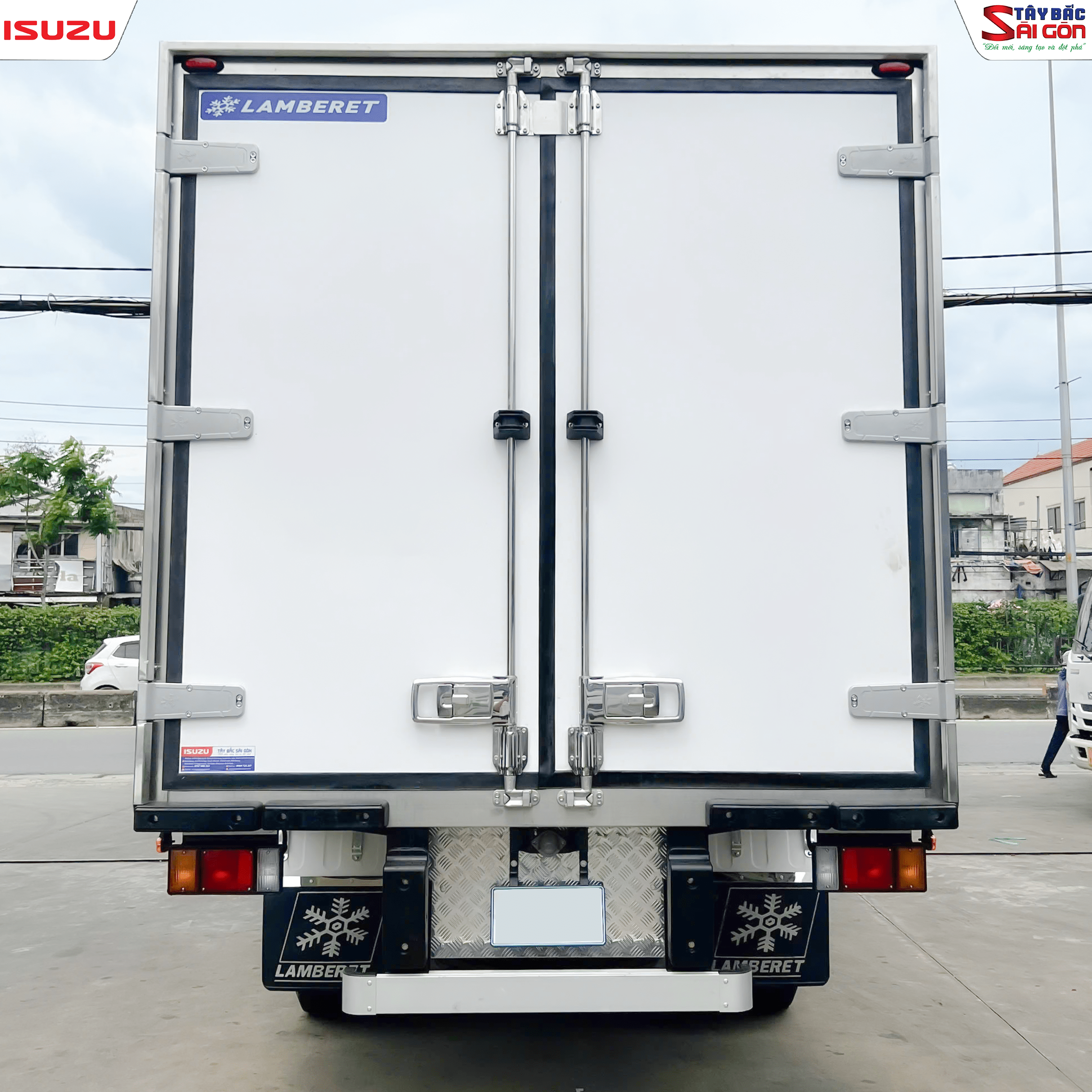 FRR650 xe đông lạnh có sẵn tại ISUZU Tây Bắc Sài Gòn