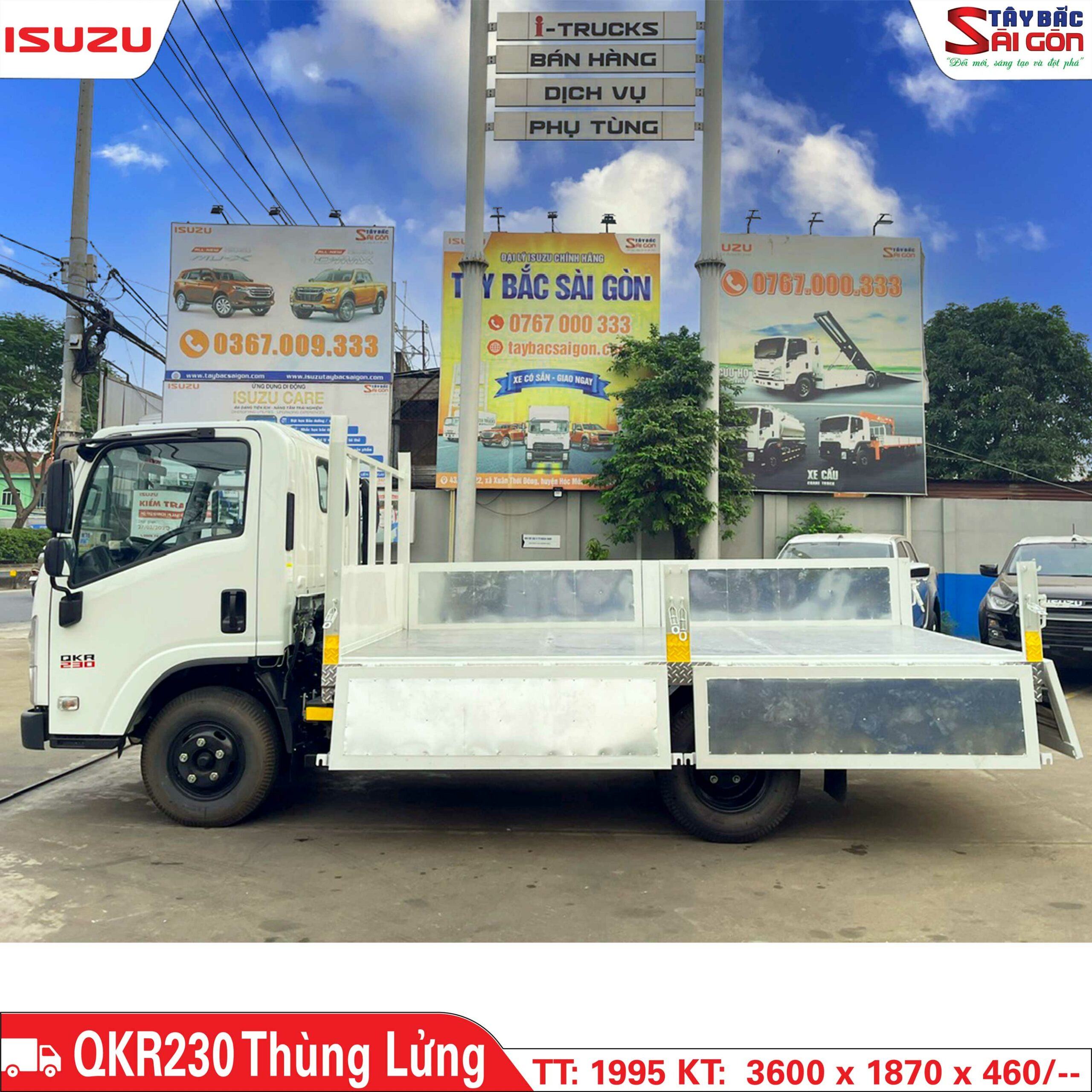 xe tải thùng lững