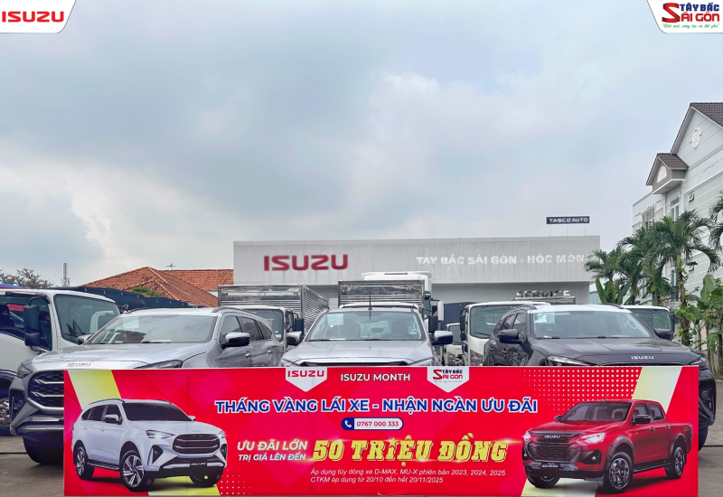 Sự kiện ISUZU khuyến mãi