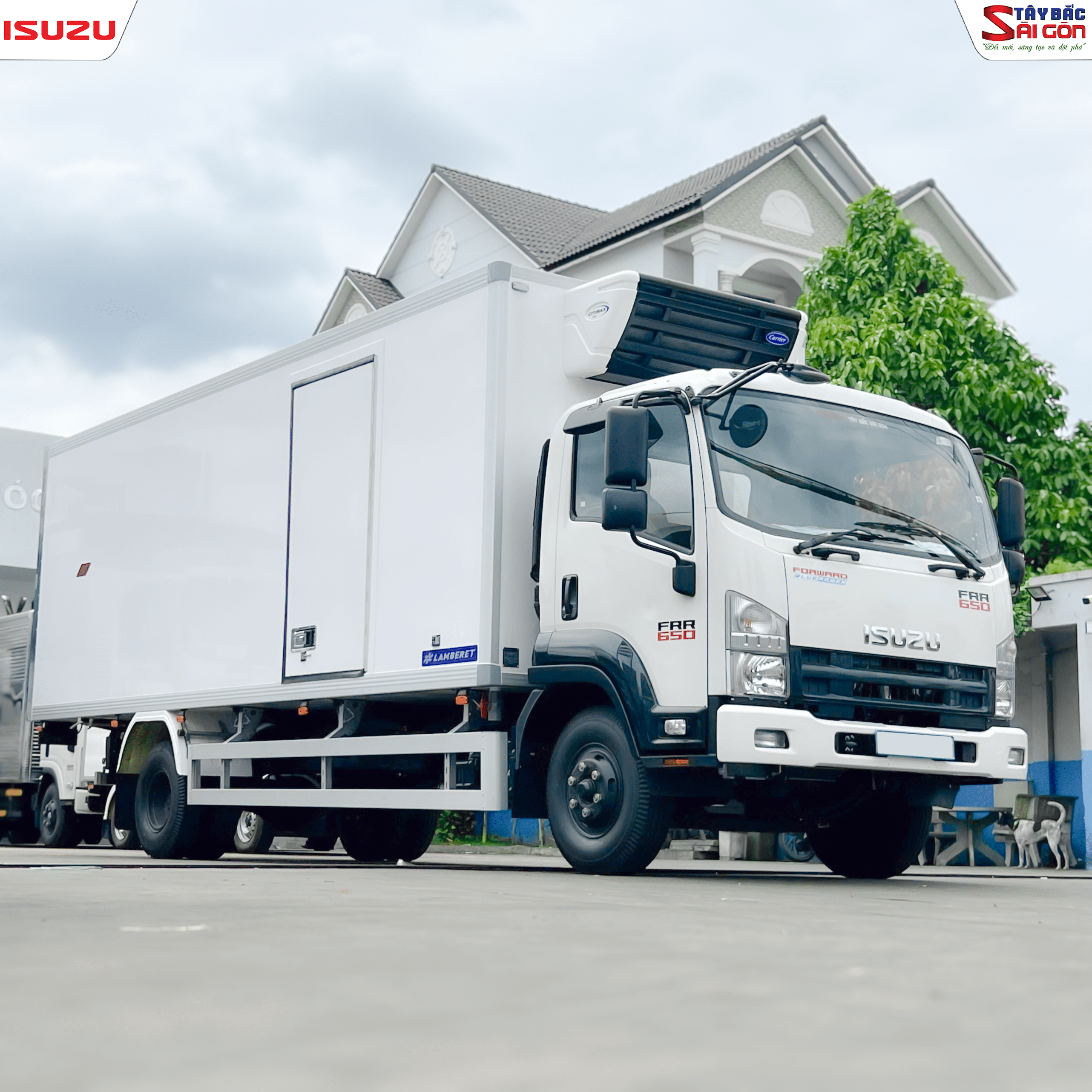 Xe đông lạnh FRR650 thùng Lamberet