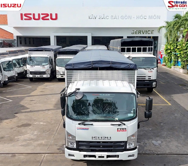 ISUZU Tây Bắc Sài Gòn - Cơ sở đóng thùng bạt uy tín