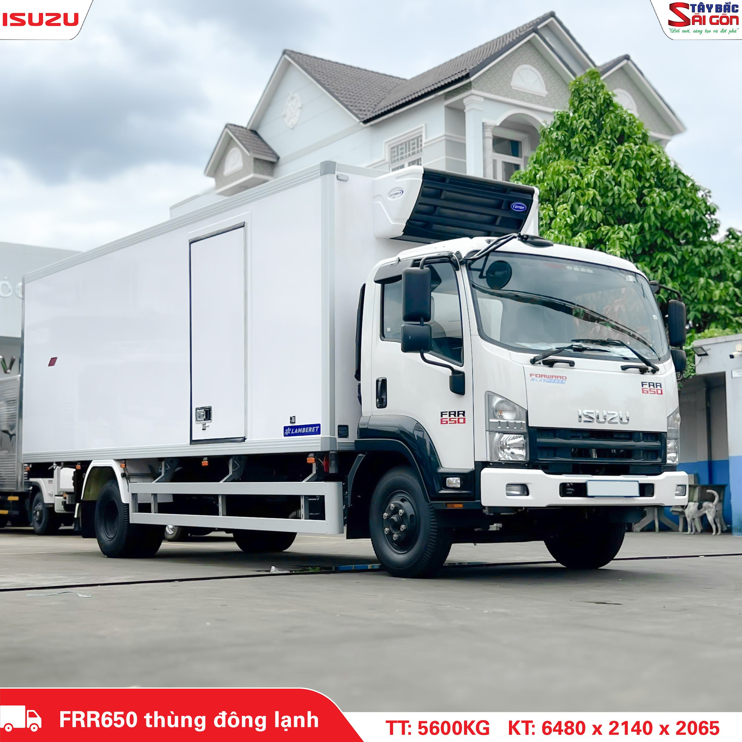 Xe thùng lạnh FRR650